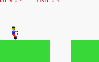 Jump for Your Life atari screenshot